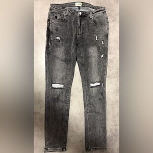 Kuwalla Gray Distressed Jeans